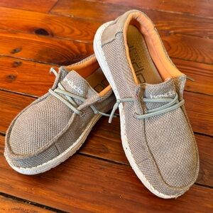 Hey Dude Wally Youth Sox Sahara Size 4 Youth